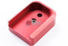 JL Progression Tokyo Marui Hi Capa GBB Series Magazine Base Pad (MagShoe) - Red, Aluminum