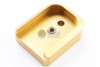 JL Progression Tokyo Marui Hi Capa GBB Series Magazine Base Pad (MagShoe) - Gold, Aluminum