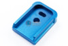 JL Progression Tokyo Marui G Series GBB Magazine Base Pad (MagShoe) - Blue, Aluminum