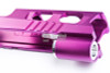 Gunsmith Bros CNC Aluminum Ultra Cut 4.3 Single Slide w/Sight(Tokyo Marui Hi-Capa 4.3 GBB Pistol)Purple
