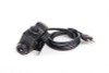 Roger Tech 409 Tactical PTT - ICOM Version for all NATO Standard Headset with Nexus TP-120