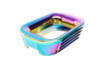 COWCOW Technology Aluminum CNC Match Grade T01 Magwell for Tokyo Marui Hi-Capa Series GBB Pistol - Rainbow