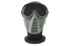 Sansei SG-5-N Airsoft Mask & Goggle - (Metal Mesh Version) - Olive Drab