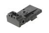Airsoft Masterpiece Hi Capa Rear Sight (Aluminum, Infinity) with Fiber - Black