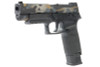 RWC SIG AIR P320 M17 6mm GBB Airsoft Pistol (Cerakote Autumn Dazzle Pattern Slide & Black Frame)
