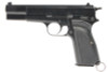 WE Browning Hi-Power MK3 Green Gas Airsoft Pistol  - Black
