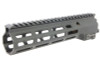 Angry Gun MK16 Handguard Gen 2 (Mlok 9.3 inch, Sopmod Block III, Aluminum) - Black
