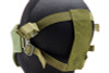 WoSport Half Face Airsoft Mask (Glory) - OD