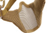 WoSport Half Face Airsoft Mask (Glory) - TAN