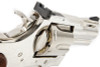 Tanaka Colt Python .357 Magnum R-Model 2.5 Inch Nickel Finish Gas Revolver - Silver