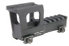 C&C Tac T1/T2 Micro/Holosun 2.33 inch Height Rise Mount - Black