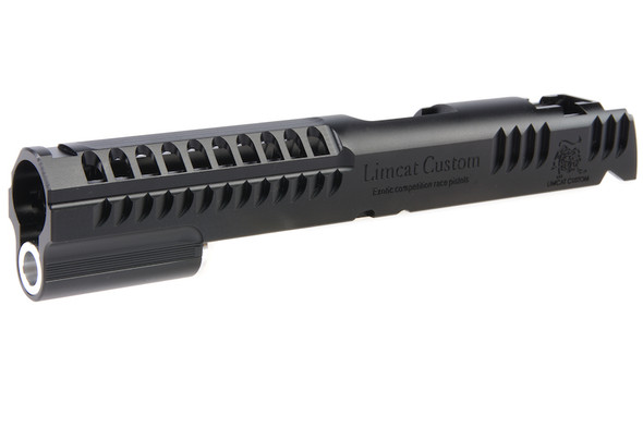 Gunsmith Bros Limcat Multic Cuts Standard Single Slide for Tokyo Marui Hi-Capa GBB - Black