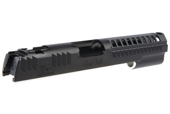 Gunsmith Bros Limcat Multic Cuts Standard Single Slide for Tokyo Marui Hi-Capa GBB - Black