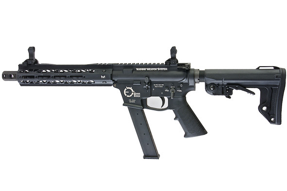 King Arms TWS 9mm Carbine Airsoft M4 Rifle - Black