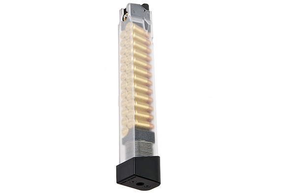 G&G Piranha Green Gas Magazine (20 rounds Transparent Long w/ Decorative Round)