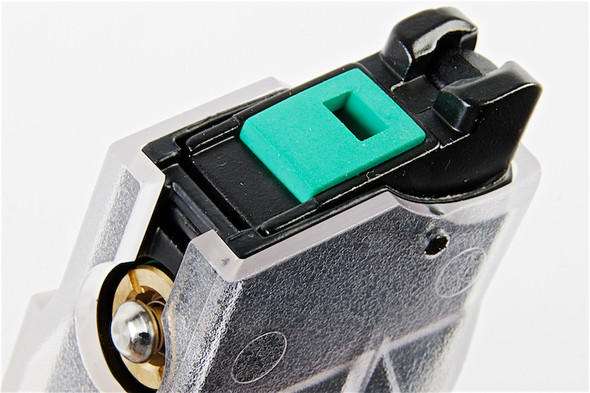 G&G Piranha Green Gas Magazine (20 rounds Transparent Long w/ Decorative Round)