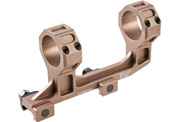 GK Tactical Super Precision GEI Style 1.93 inch Height 30mm Scope Ring Mount  - DE