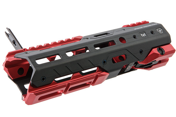 Strike Industries GRIDLOK Handguard 8.5 inch Main Body with Sights and Red Rail Attachment
