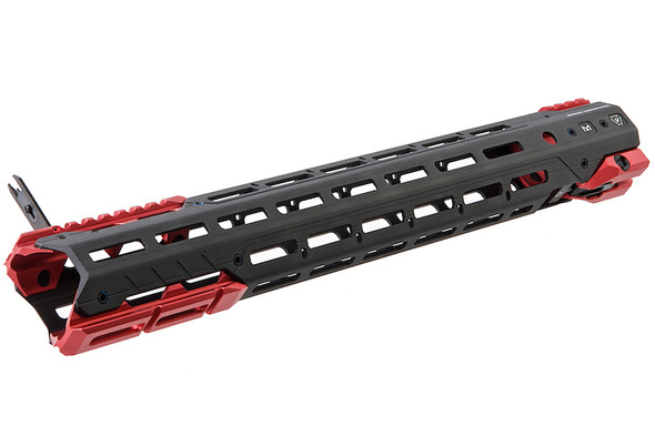 Strike Industries GRIDLOK Handguard 17 inch Main Body with Sights and Red Rail Attachment