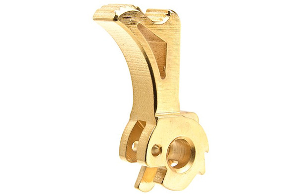 Airsoft Masterpiece 1911 Hammer & Sear Set (S Style Spur) Hi Capa Compatible - Gold
