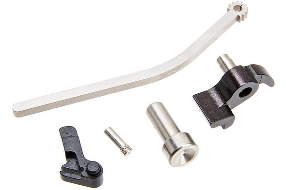 Airsoft Masterpiece 1911 Hammer & Sear Set (Infinity HD) Hi Capa Compatible - Silver