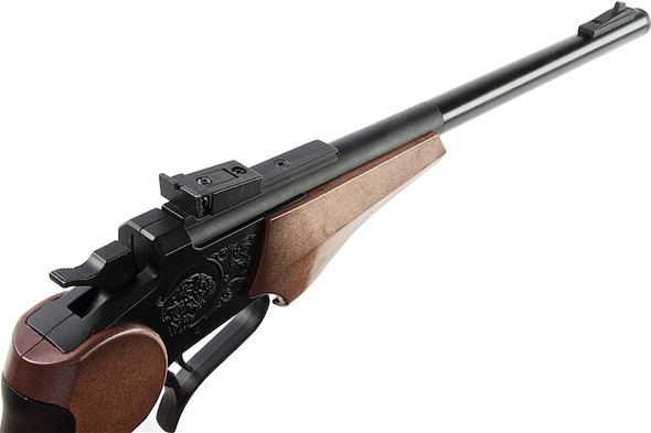 Farsan Thompson G2 Contender 370mm Break-top 6mm Gas Airsoft Pistol - Black