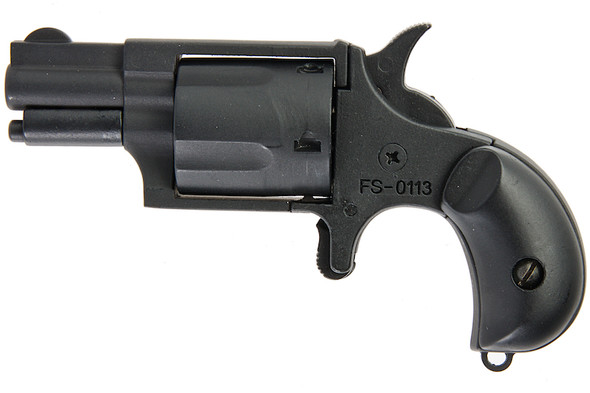 Farsan FS-0113 Metal Mini Model Gun Revolver - Black