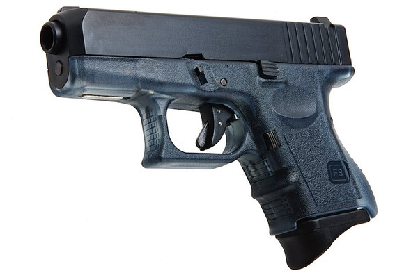 Farsan 0215 P27 Half Metal Model Gun - Transparent Black