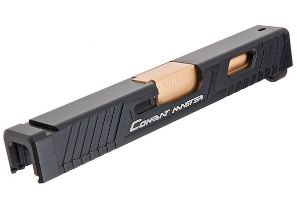 GK Tactical TTI G19 Aluminum Slide for Tokyo Marui G19 GBB - Black