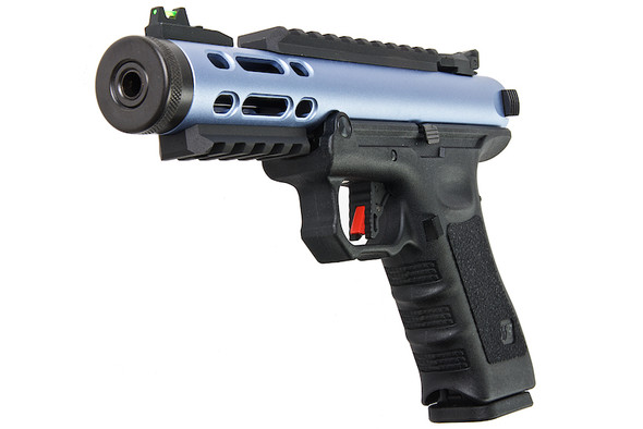 WE Galaxy G Series Green Gas Airsoft Pistol - Blue