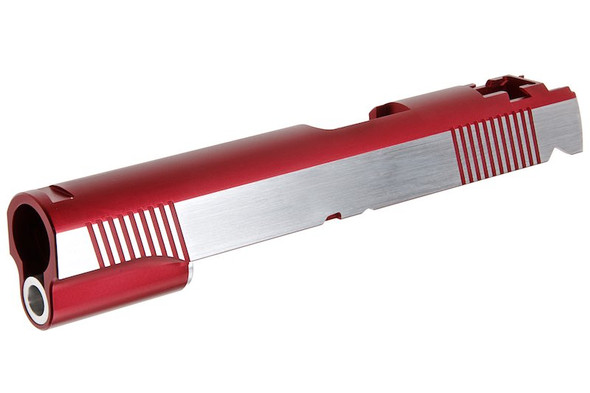 Gunsmith Bros SFA Single Slide for Tokyo Marui Hi-Capa GBB Pistol - Red 2 Tone