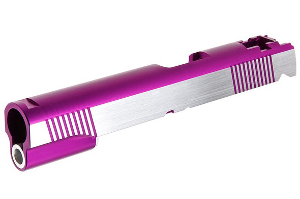 Gunsmith Bros SFA Single Slide for Tokyo Marui Hi-Capa GBB Pistol - Purple 2 Tone