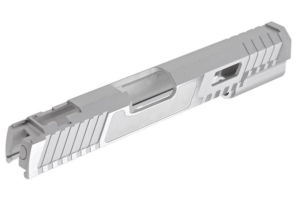 Gunsmith Bros TTI Single Slide for Tokyo Marui Hi-Capa GBB Pistol - Silver