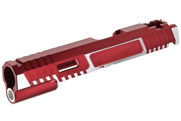 Gunsmith Bros TTI Single Slide for Tokyo Marui Hi-Capa GBB Pistol - Red 2 Tone