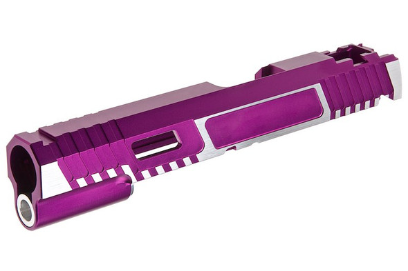 Gunsmith Bros TTI Single Slide for Tokyo Marui Hi-Capa GBB Pistol - Purple 2 Tone