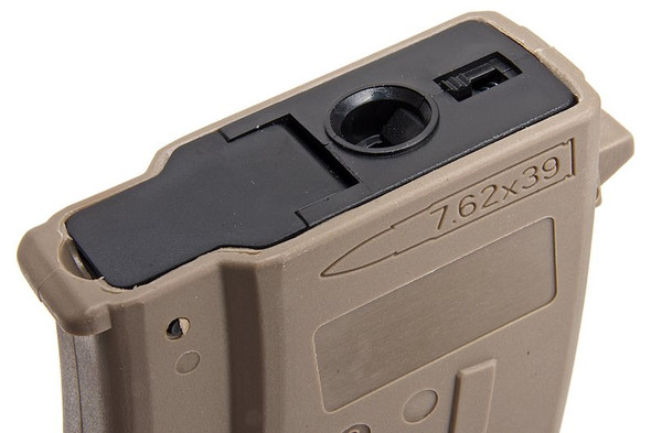 DMAG (D-DAY) AKM 550rds Hi-Cap Wheel EMM AEG Magazine - TAN