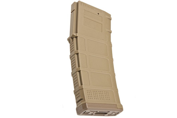 DMAG M4 Magazine (D-DAY)(30/130 rounds DMAG, Variable Capacity EMM AEG Magazine) - TAN