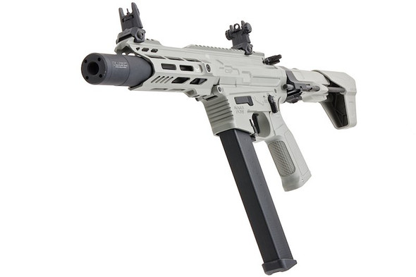 ICS CXP-MARS PDW9 S3 Airsoft M4 9mm AEG Rifle (Short-Stroke Trigger) - Grey
