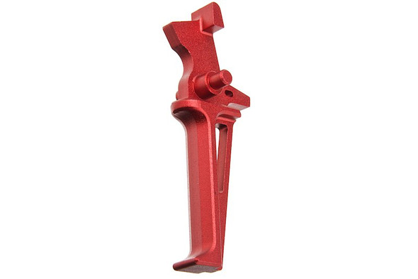 KRYTAC CMC Flat Trigger Assembly CNC for Krytac AEG - Anodized Red