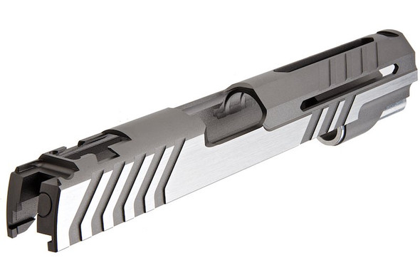 Airsoft Masterpiece Slide 5.1 (Custom 'Alpha') for Tokyo Marui Hi-Capa / 1911 GBB) - Grey 2 Tone