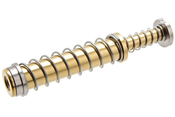 COWCOW Technology Stainless Steel Guide Rod for Umarex (VFC) G19X GBB Pistol - Gold