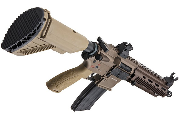 E&C 416 Airsoft AEG Rifle EC102 (QD 1.5 Gearbox) - Brown