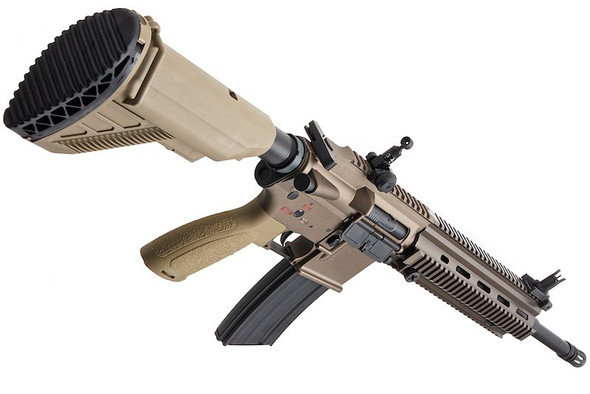 E&C HK416 M27 IAR Airsoft AEG Rifle EC103 (QD 1.5 Gearbox) - Brown