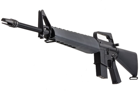 E&C M16VN Airsoft M4 AEG Rifle EC319 (QD 1.5 Gearbox, Blank Marking) - Black