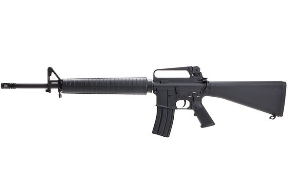 E&C M16A2 Airsoft AEG Rifle EC321 (QD 1.5 Gearbox, Blank Marking) - Black