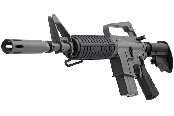 E&C XM177 E2 Airsoft M4 AEG Rifle EC325 (QD 1.5 Gearbox, Blank Marking) - Black