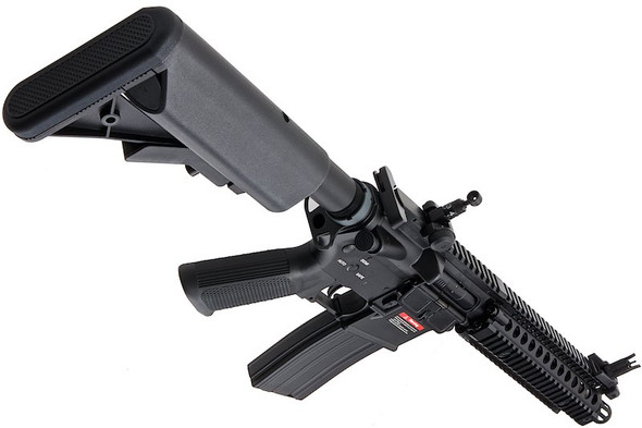 E&C MK18 MOD1 Airsoft M4 AEG Rifle EC603 (QD 1.5 Gearbox, Blank Marking) - Black