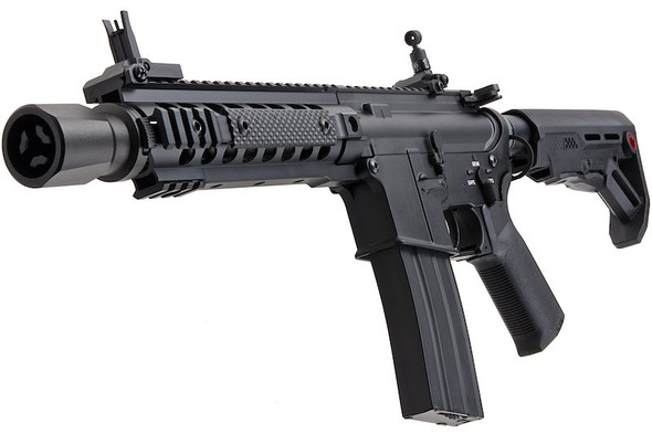 E&C SR16 E3 URX3 8 inch Airsoft AEG Rifle (QD 1.5 Gearbox) - Black