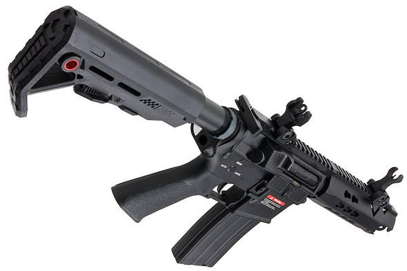 E&C M4 Full Metal Airsoft M4 AEG Rifle EC312-1 (QD 1.5 Gearbox) - Black