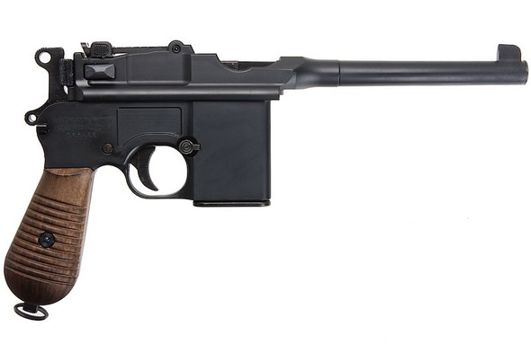Marushin M712 Matt Black Normal Barrel Green Gas Airsoft Pistol